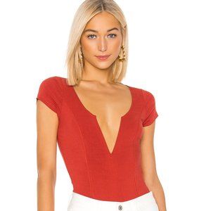 Free People Deep Conversations Bodysuit NWT